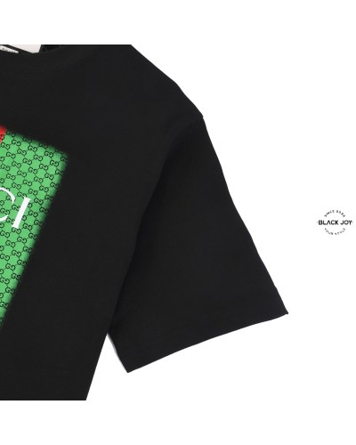 Gucci t-shirt made in italy puro cotone nera