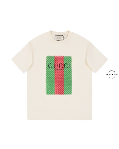 Gucci t-shirt panna made in italy maglia Gucci
