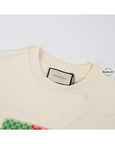 Gucci t-shirt panna made in italy maglia Gucci