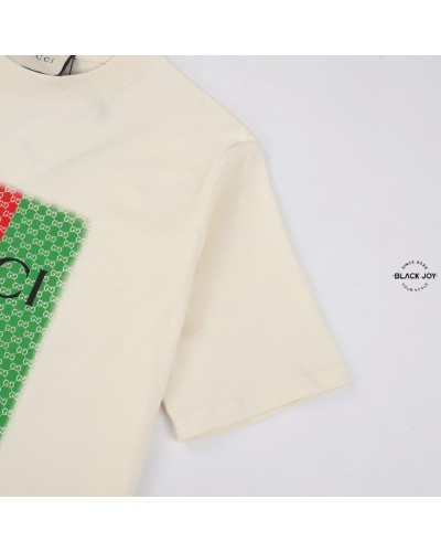 Gucci t-shirt panna made in italy maglia Gucci