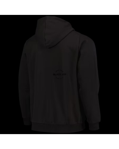 Felpa Ferrari nera con zip integrale e cappuccio Puma