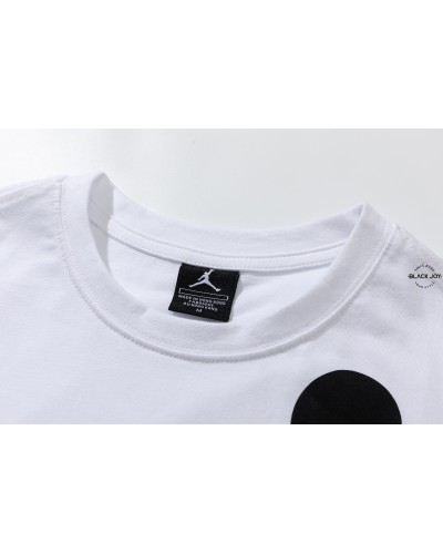 Air Jordan t-shirt in cotone con logo Air Jordan