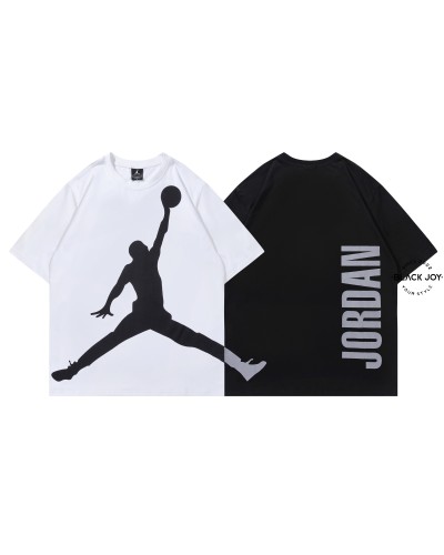 Air Jordan t-shirt in cotone con logo Air Jordan