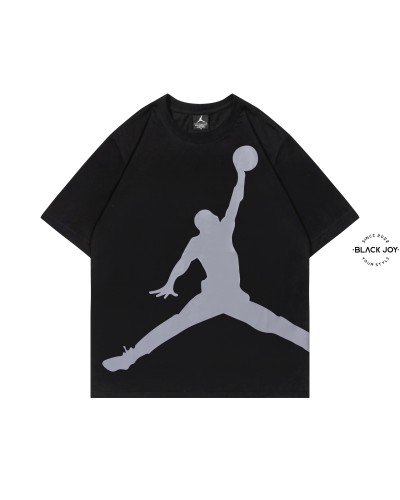 Air Jordan t-shirt in cotone con logo Air Jordan