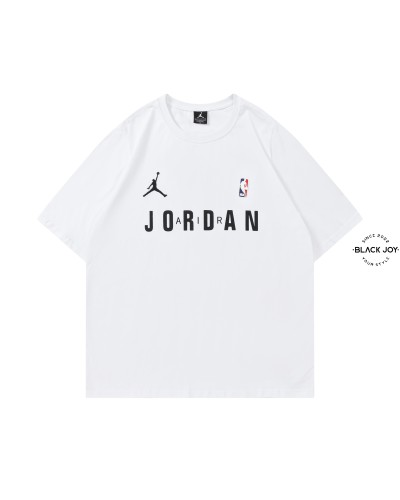 Air Jordan t-shirt in cotone con logo Air Jordan