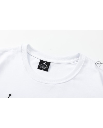Air Jordan t-shirt in cotone con logo Air Jordan
