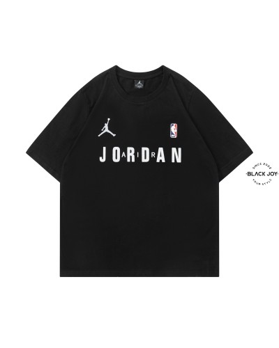 Air Jordan t-shirt in cotone con logo Air Jordan nba