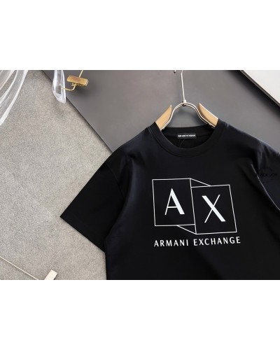 Armani t-shirt black puro cotone