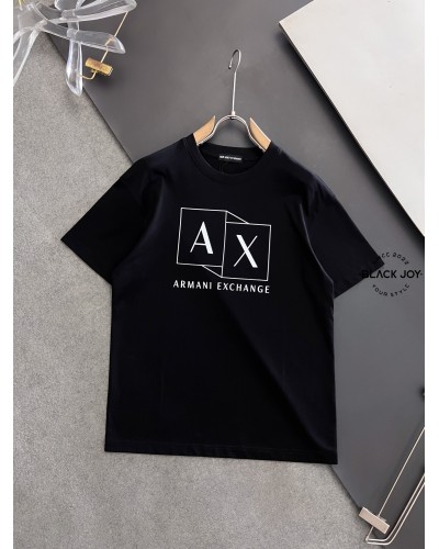 Armani t-shirt black puro cotone