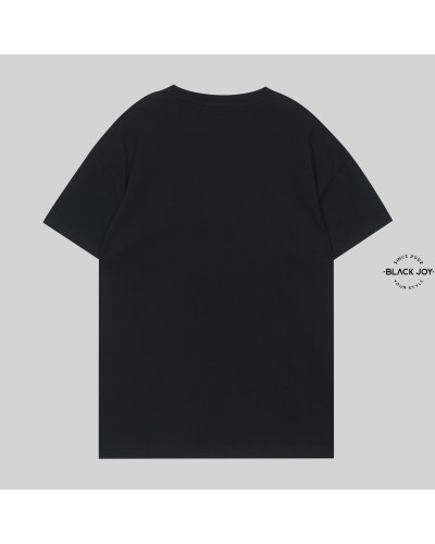 Alexander MCQueen t-shirt black nera in cotone
