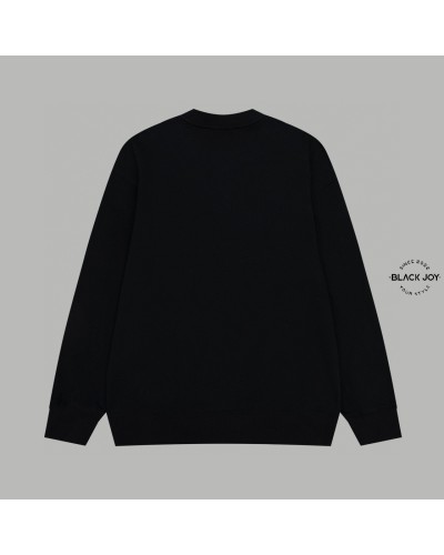 Gucci felpa girocollo gucci tennis nera black unisex
