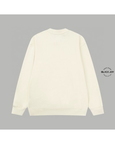 Gucci felpa girocollo gucci tennis white bianca